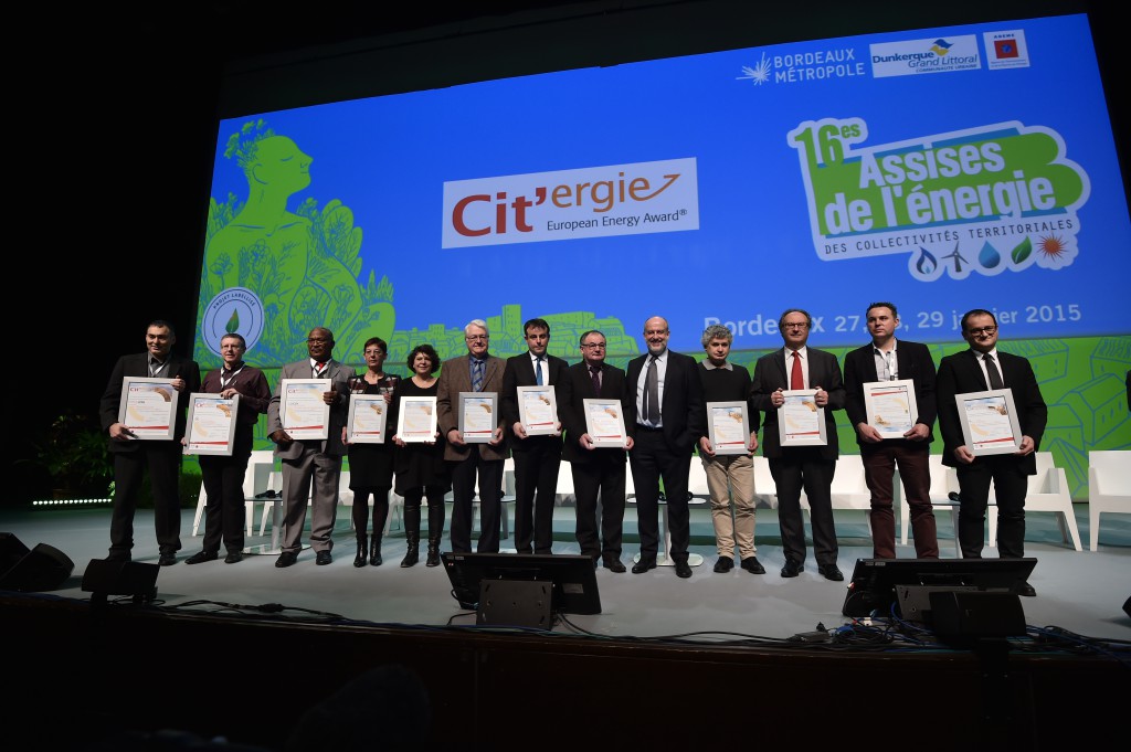 Le 29 janvier, 13 collectivités ont reçu le label Cit'ergie à Bordeaux